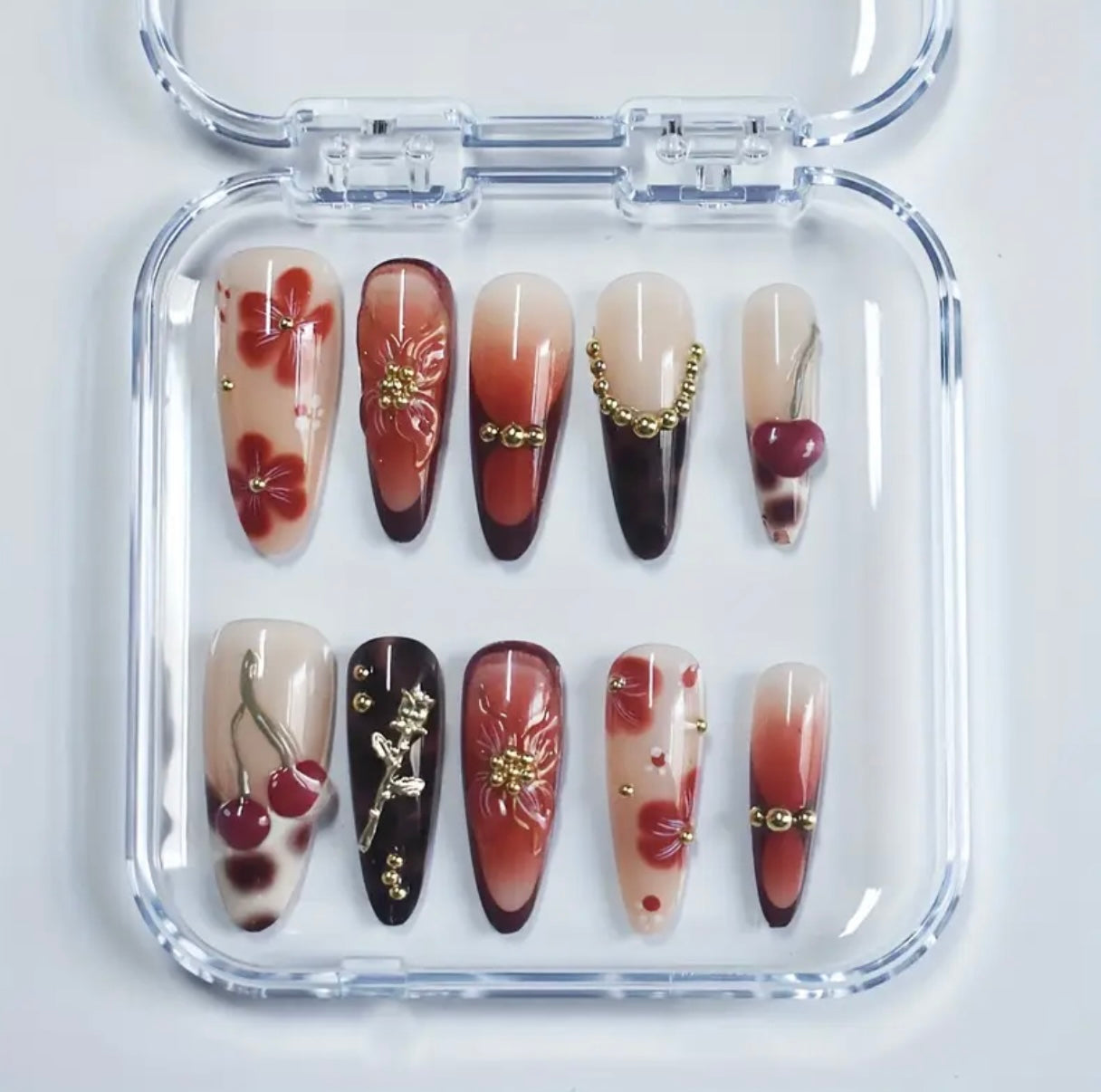 Pose en relief 🍒🌸